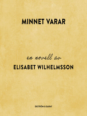 cover image of Minnet varar